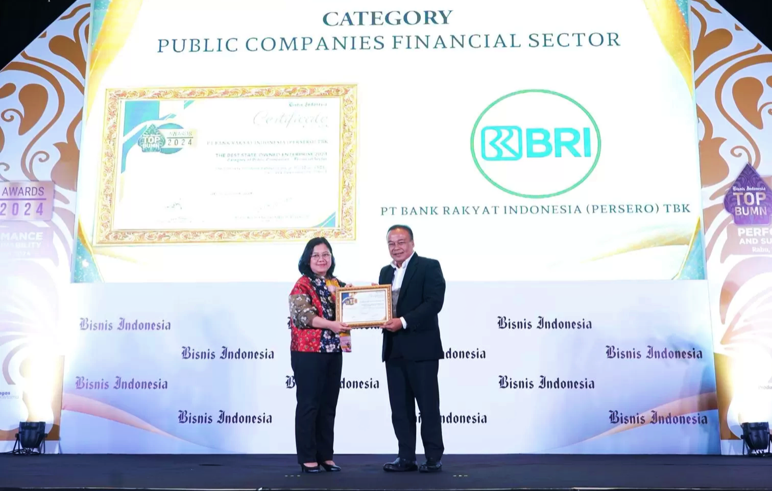 TOP BUMN Awards 2024, BRI Sabet 3 Penghargaan Bergengsi